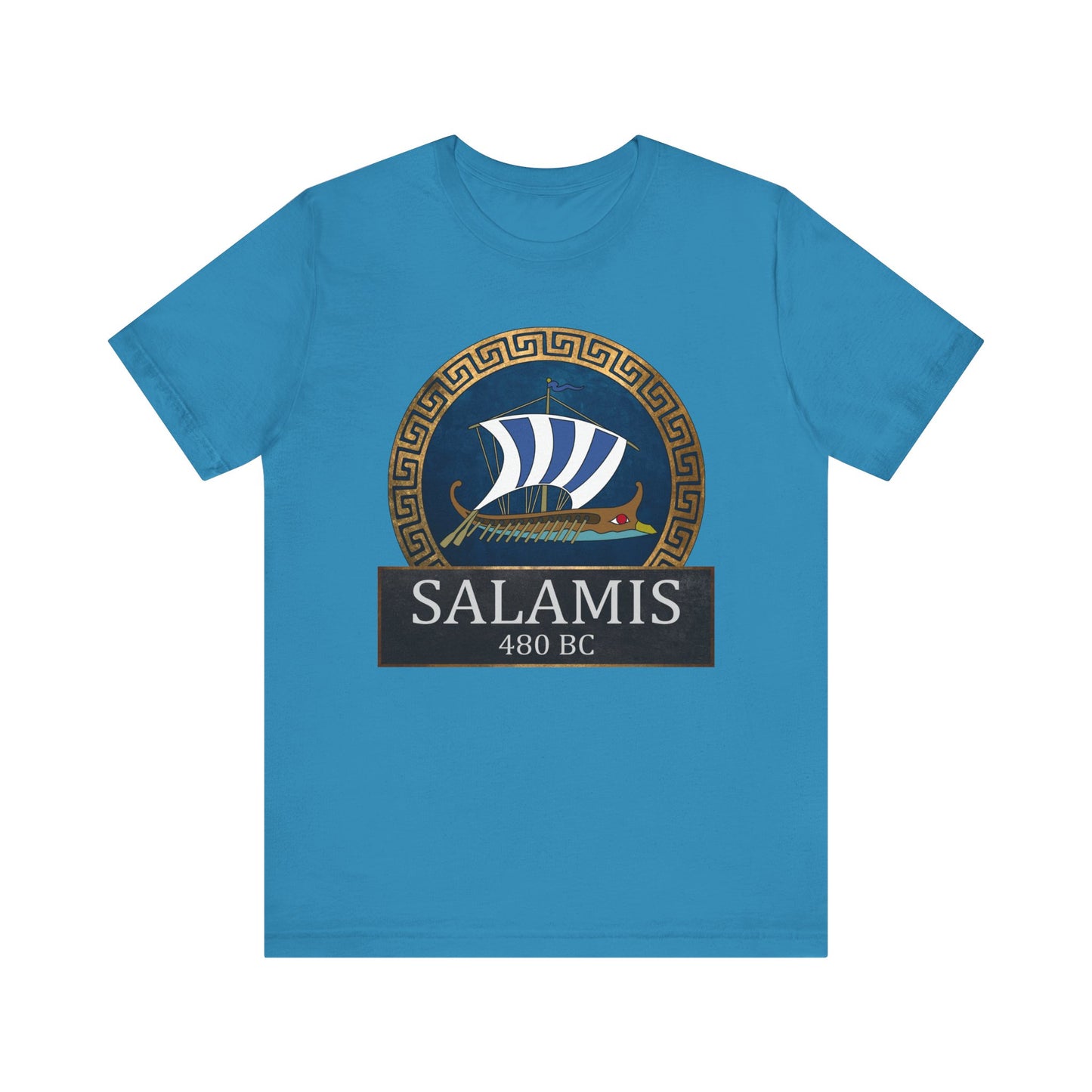 The Battle of Salamis 480 BC - Ancient Greece History T-shirt