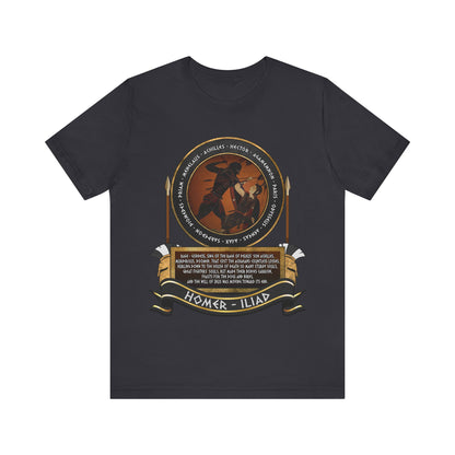 Achilles and the Heroes of the Trojan War - Homer's Iliad T-Shirt