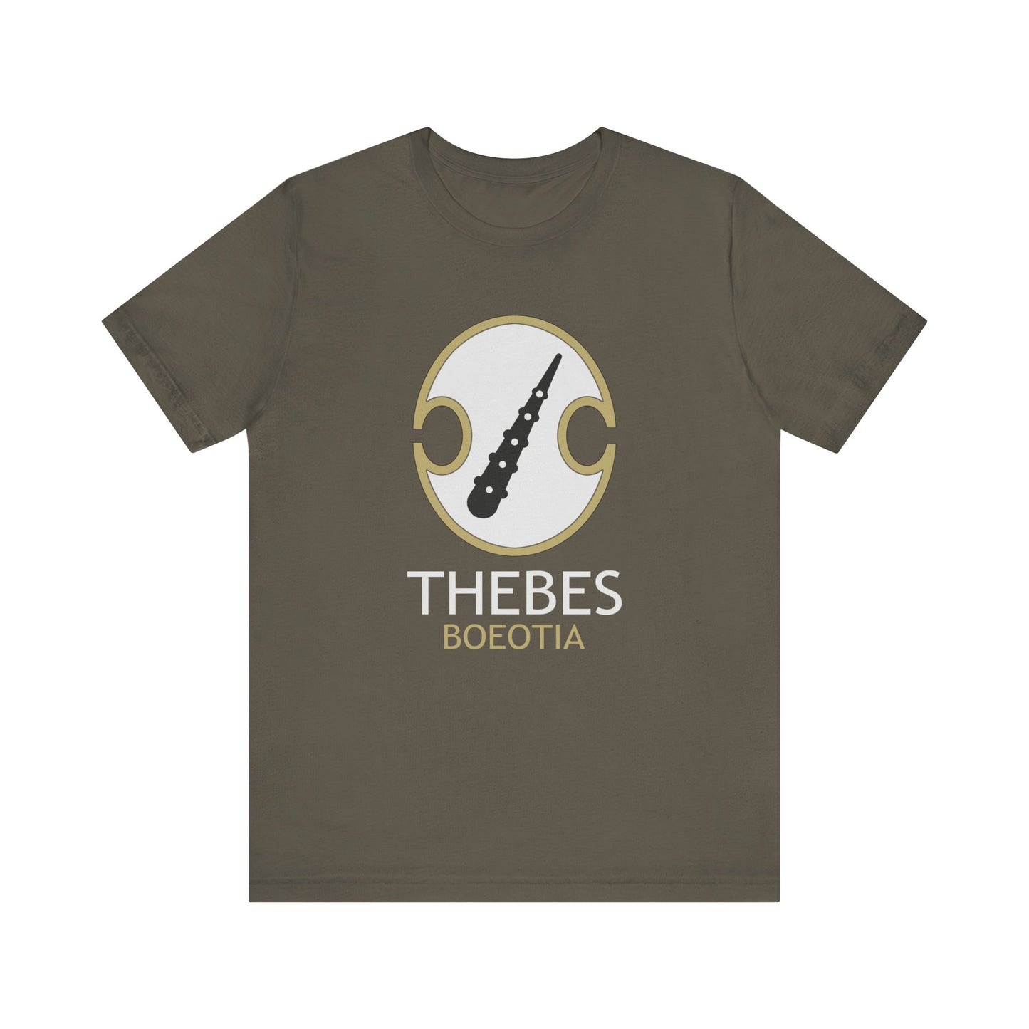 Thebes - Ancient Boeotia Theban Sacred Band T-Shirt