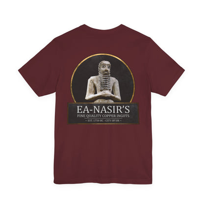 Ea-Nasir's Fine Quality Copper Ingots - Double Sided T-Shirt