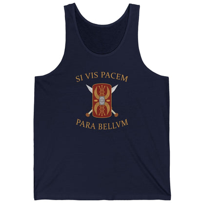 Navy / XS Si Vis Pacem Para Bellum Tank Top