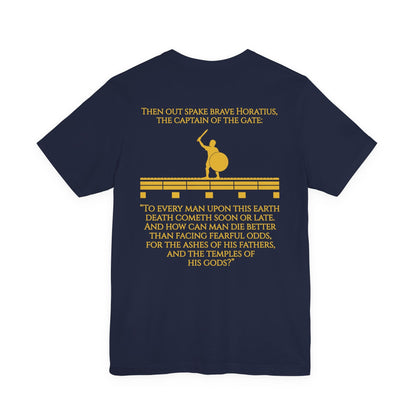 Horatius at the Bridge Double Sided T-Shirt
