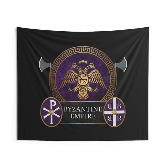 Byzantine Empire - Byzantine Army Indoor Wall Tapestry 60" x 50"