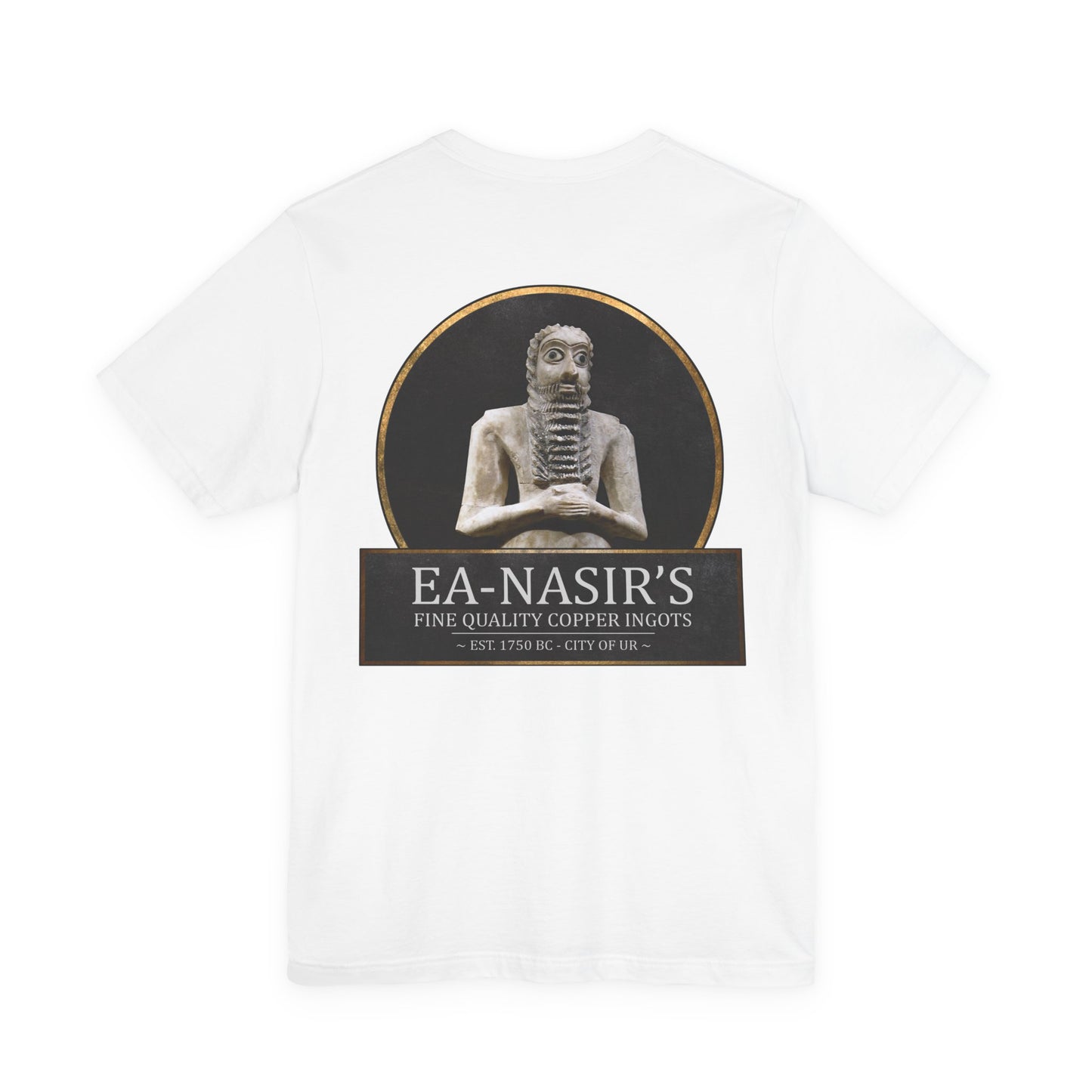 Ea-Nasir's Fine Quality Copper Ingots - Double Sided T-Shirt