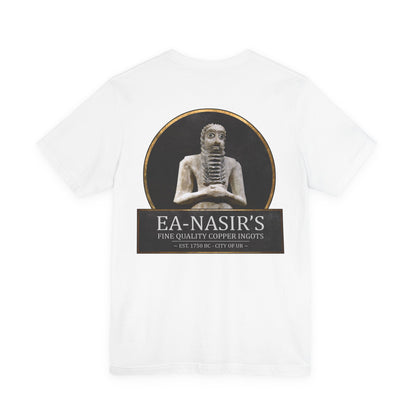 Ea-Nasir's Fine Quality Copper Ingots - Double Sided T-Shirt