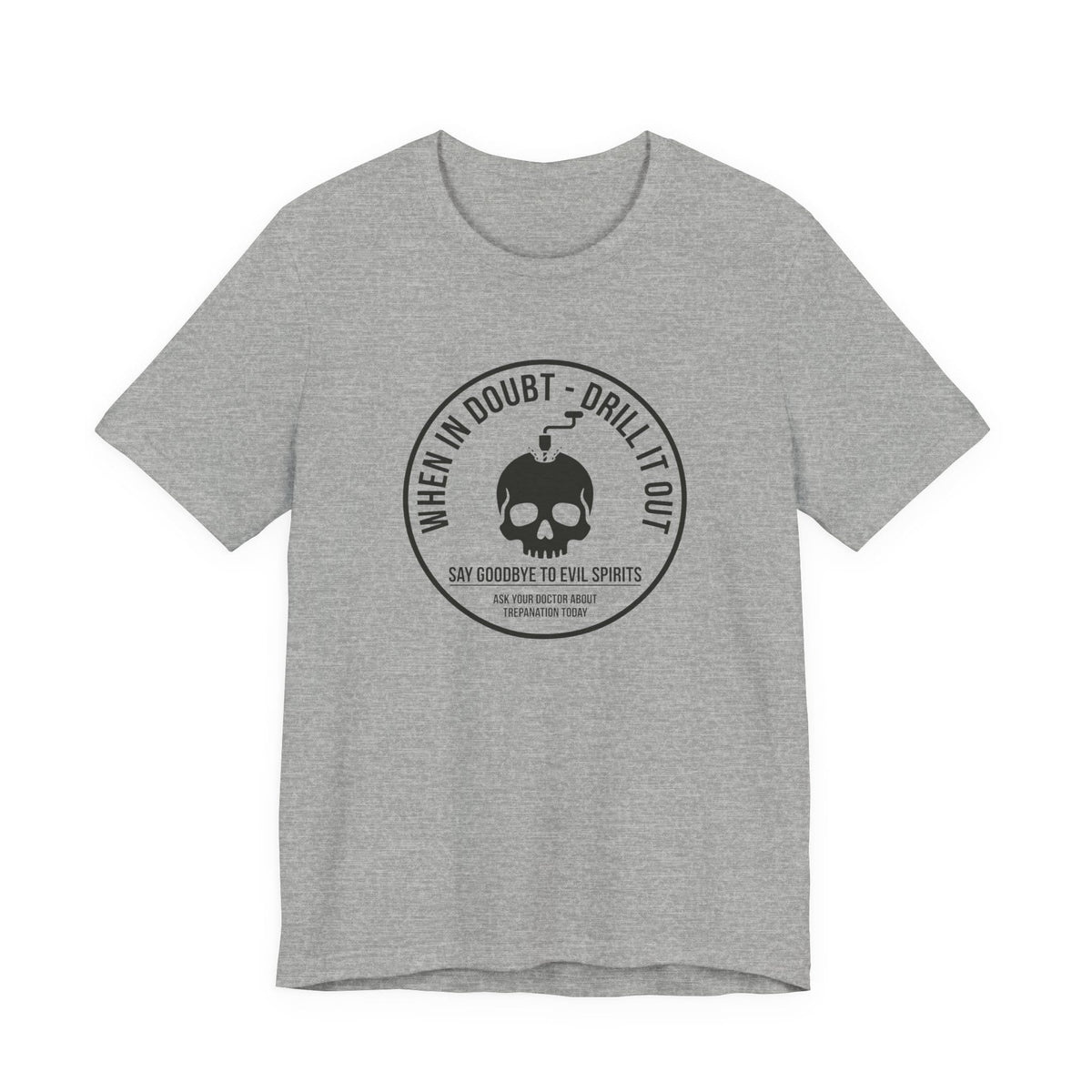 Athletic Heather / S Trepanation T-Shirt