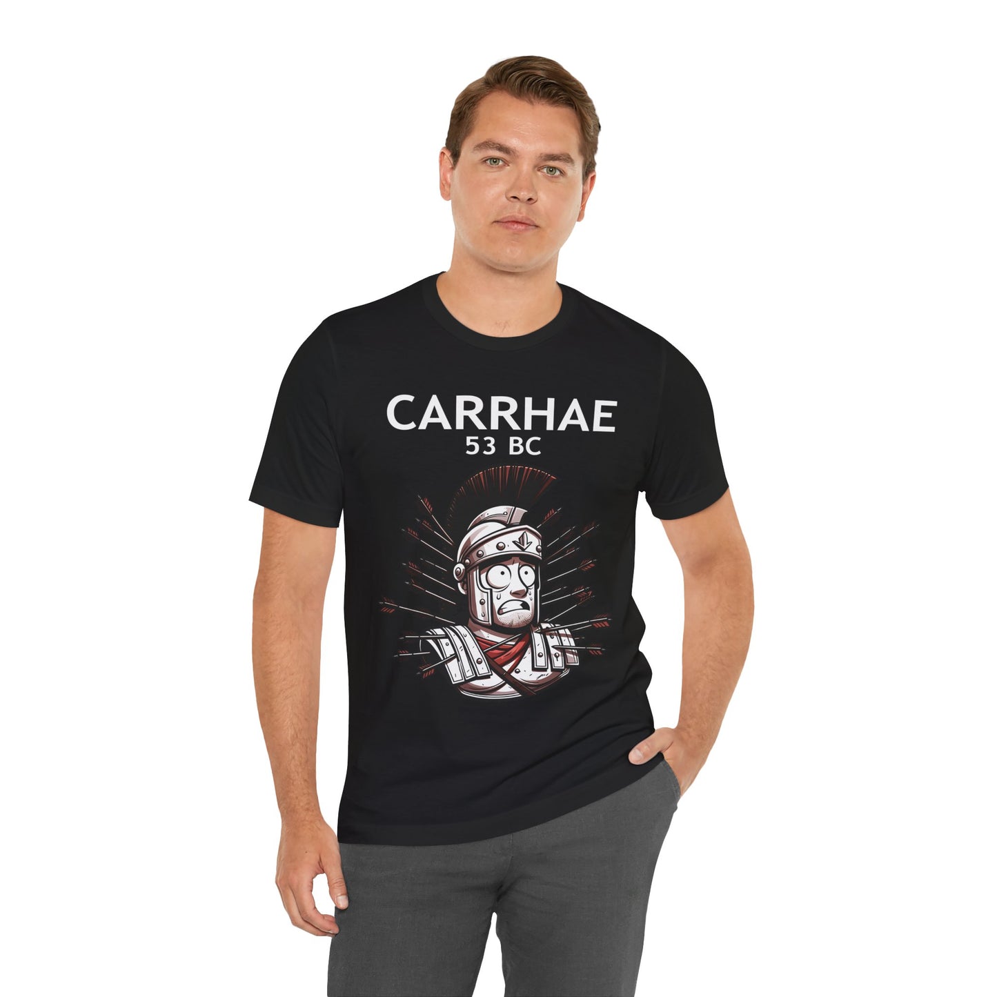 Crassus at Carrhae - Funny Roman History T-shirt