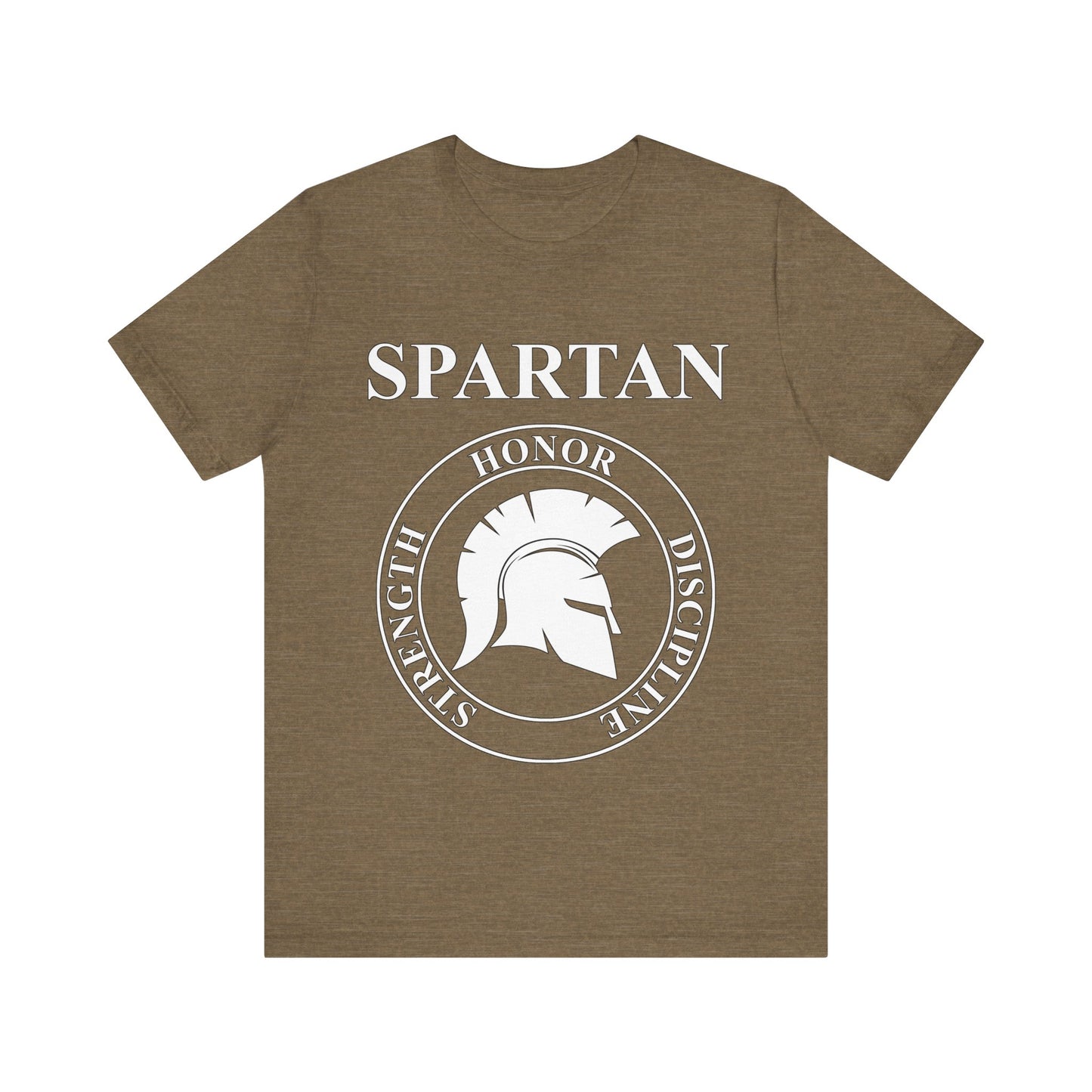 Spartan Warrior Virtues of Sparta Helmet T-shirt
