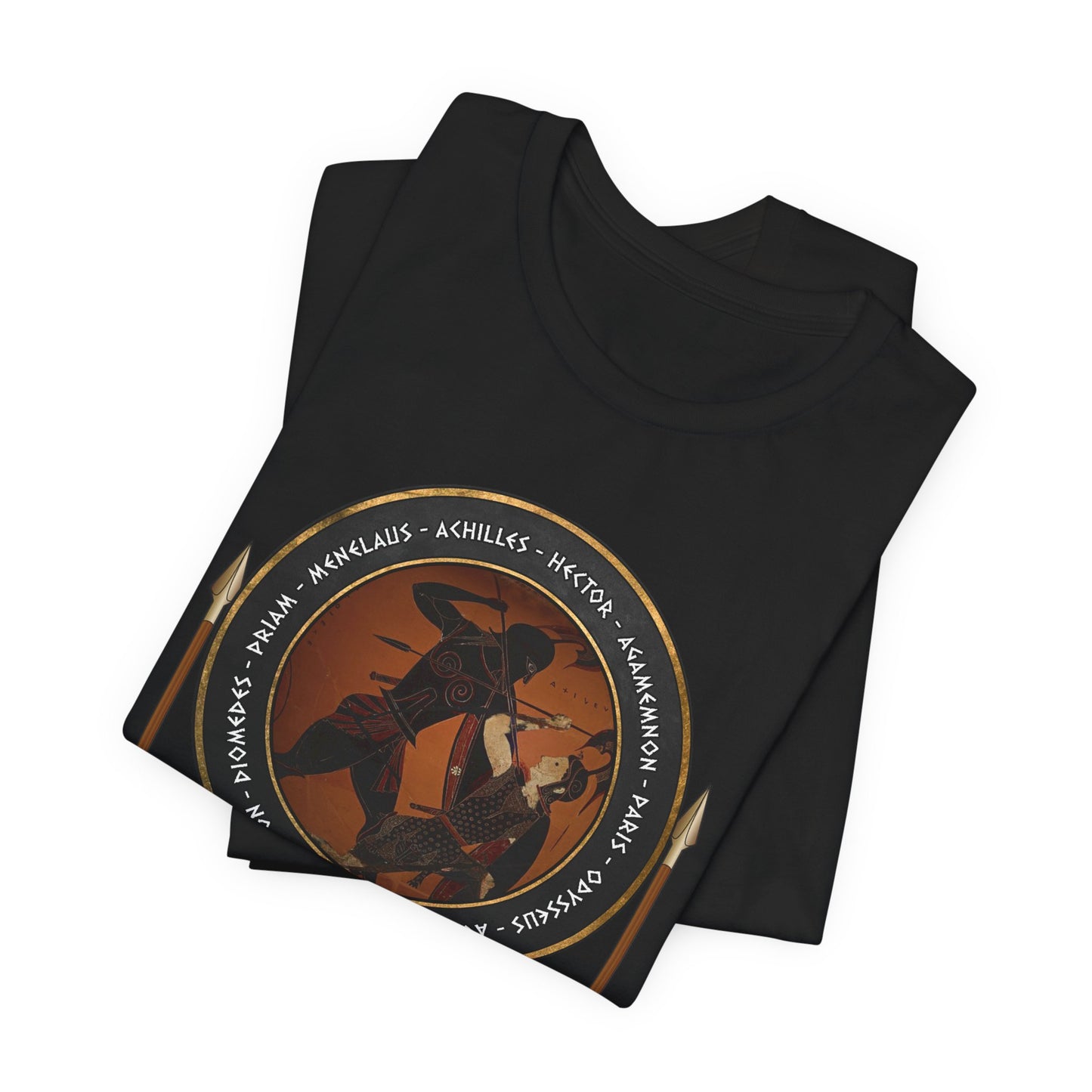 Achilles and the Heroes of the Trojan War - Homer's Iliad T-Shirt