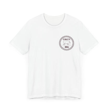 Circe's BBQ - Funny Greek Mythology Double Sided T-Shirt
