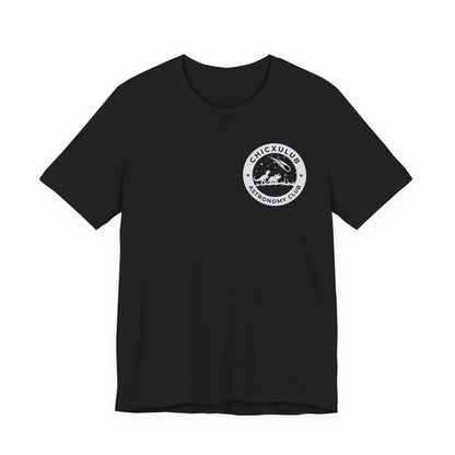 Black / S Chicxulub Astronomy Club Double Sided T-Shirt