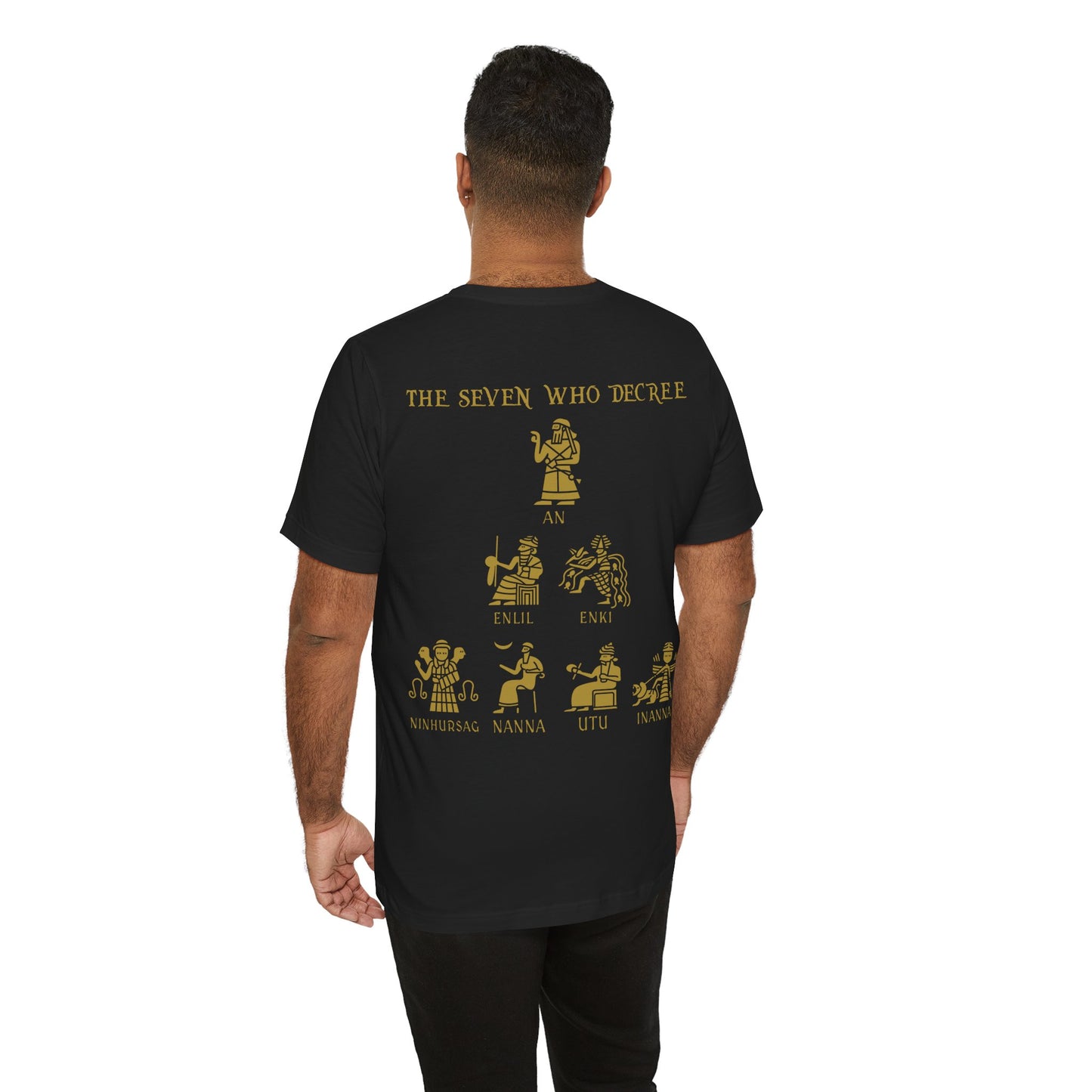 The Seven Who Decree - Mesopotamian Gods T-Shirt
