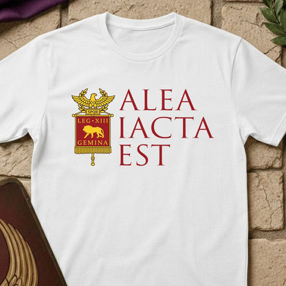 White / S Alea Iacta Est T-Shirt
