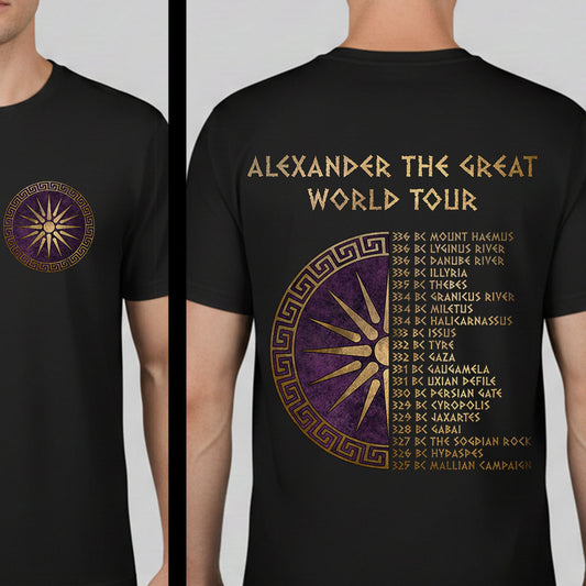 Alexander the Great World Tour v2 T-Shirt