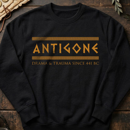 Black / S Antigone Family Drama Sweatshirt