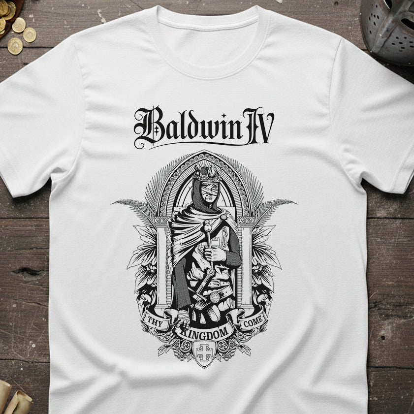 Baldwin IV the Leper King of Jerusalem T-Shirt