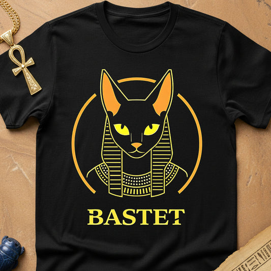 Bastet Egyptian Goddess of Cats T-Shirt