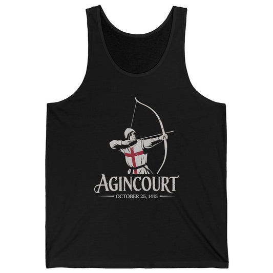 Battle of Agincourt Black Tank Top