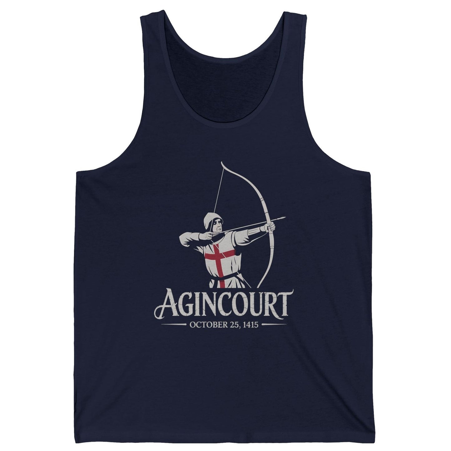 Battle of Agincourt Tank Top
