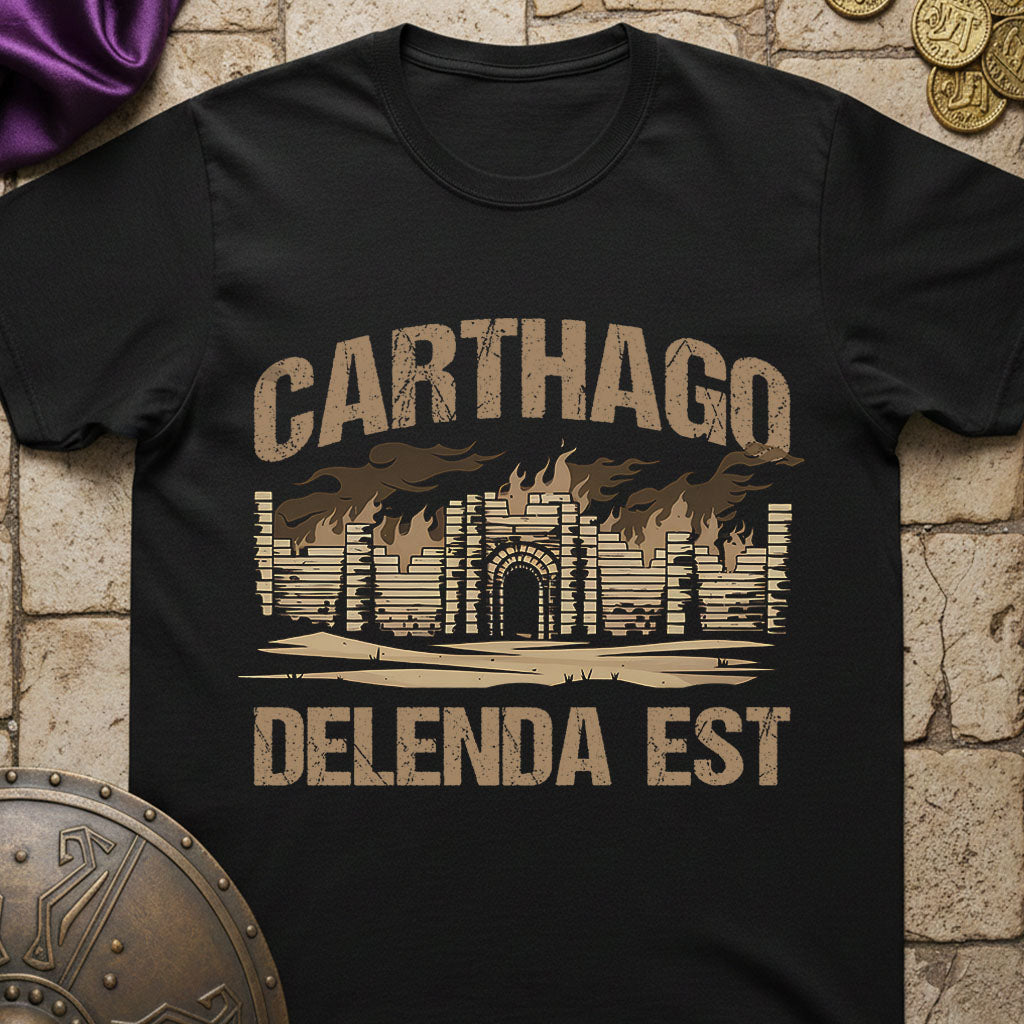 Carthago Delenda Est Shirt - Carthage Must Be Destroyed T-Shirt