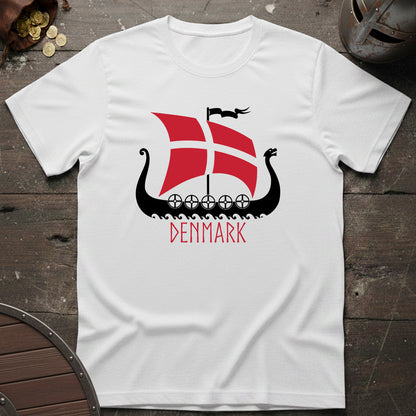 Denmark Viking Longship T-Shirt