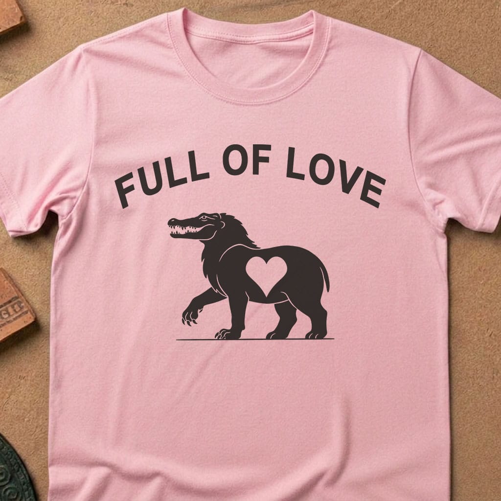 Pink / S Full of Love Ammit T-Shirt