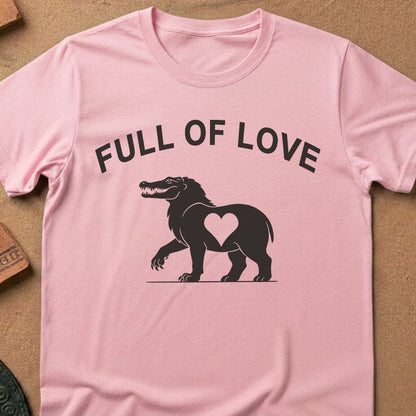 Pink / S Full of Love Ammit T-Shirt
