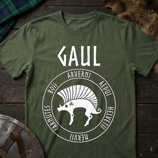 Gaul Ancient Tribes of Gaul Boar T-shirt