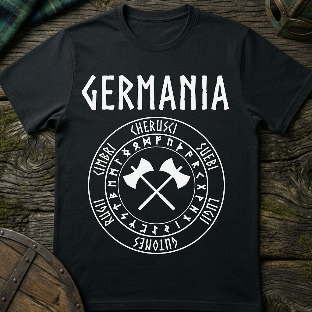 Germania Ancient Tribes of Germany Runes T-Shirt