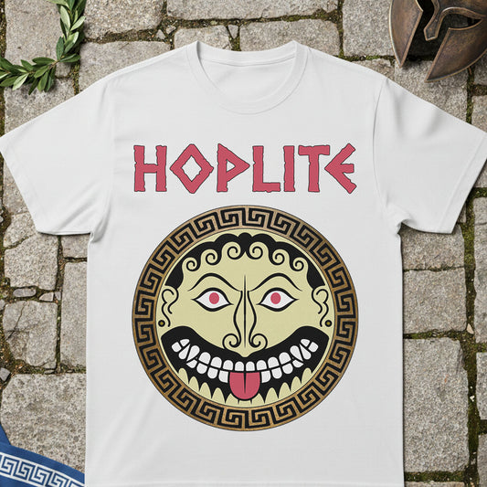 Greek Hoplite Gorgon Shield T-Shirt