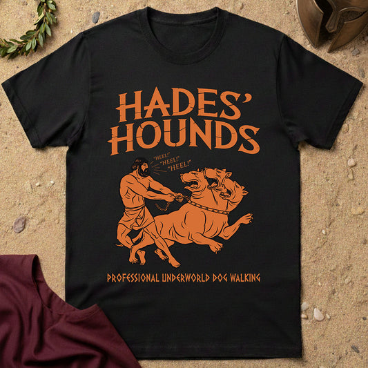 Hades' Hounds Dog Walking T-Shirt