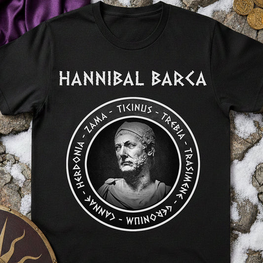 hannibal barca battles t-shirt