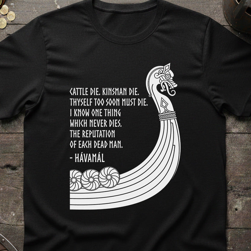 Hávamál Quote T-Shirt