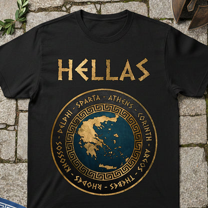 Hellas City-States of Ancient Greece T-Shirt