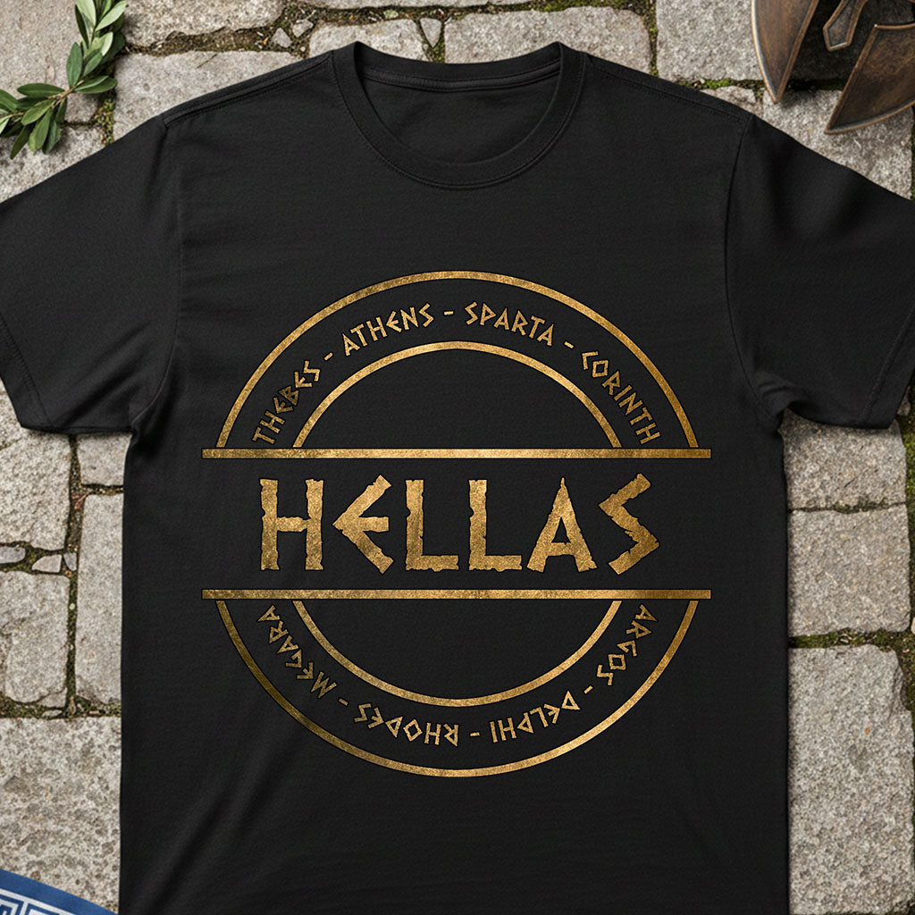 Hellas City-States of Ancient Greece T-Shirt