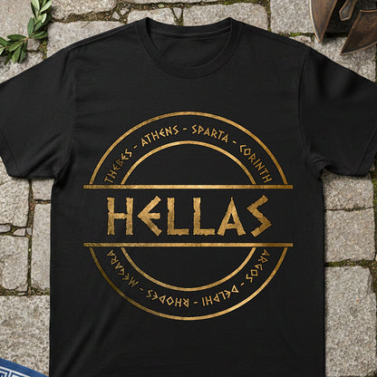 Hellas City-States of Ancient Greece T-Shirt