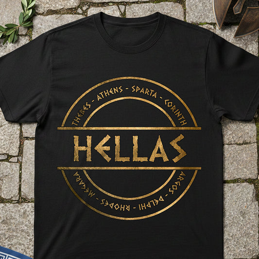 Hellas City-States of Ancient Greece T-Shirt