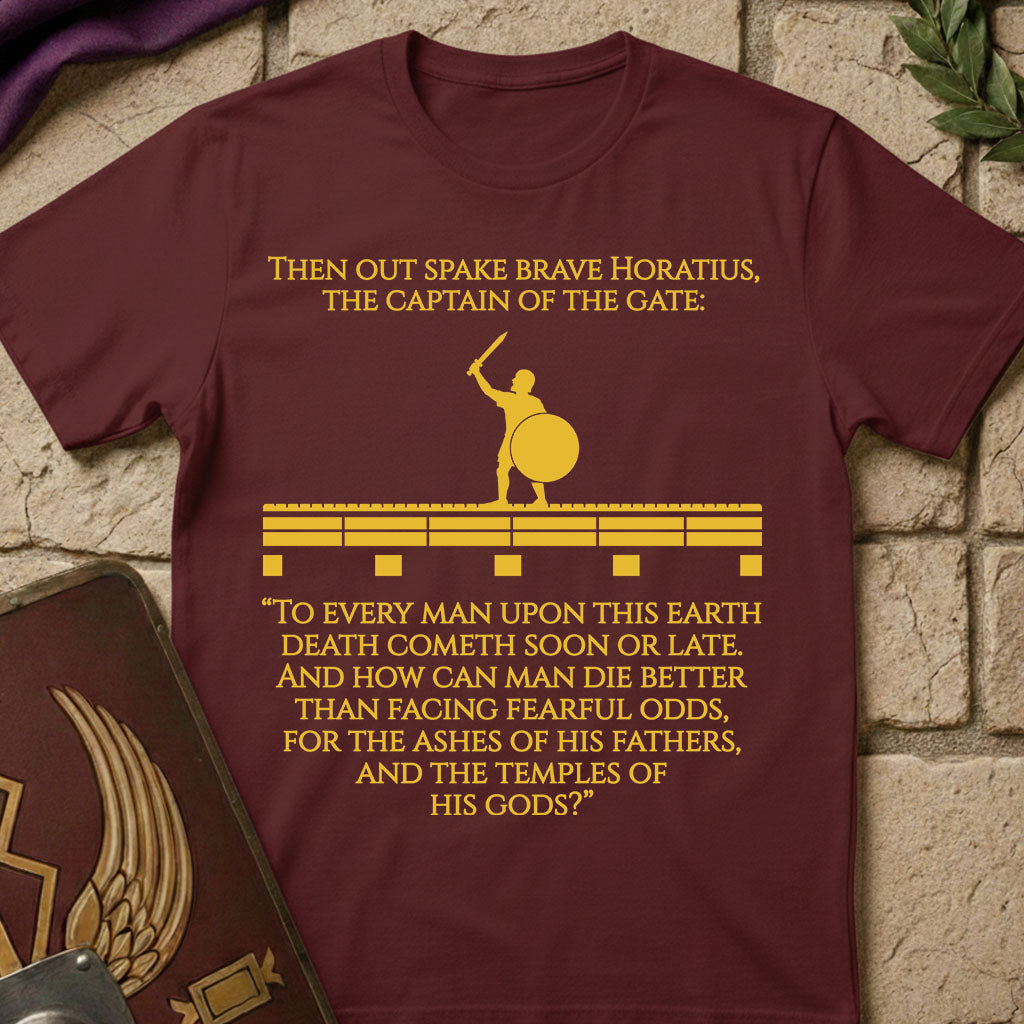 Horatius at the Bridge Quote Roman History