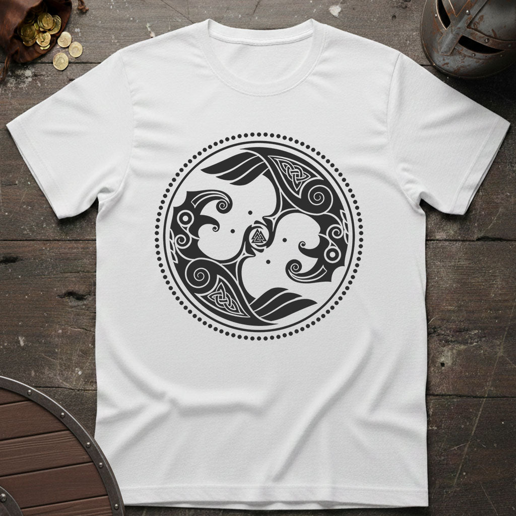 Huginn and Muninn - Ravens of Odin T-Shirt