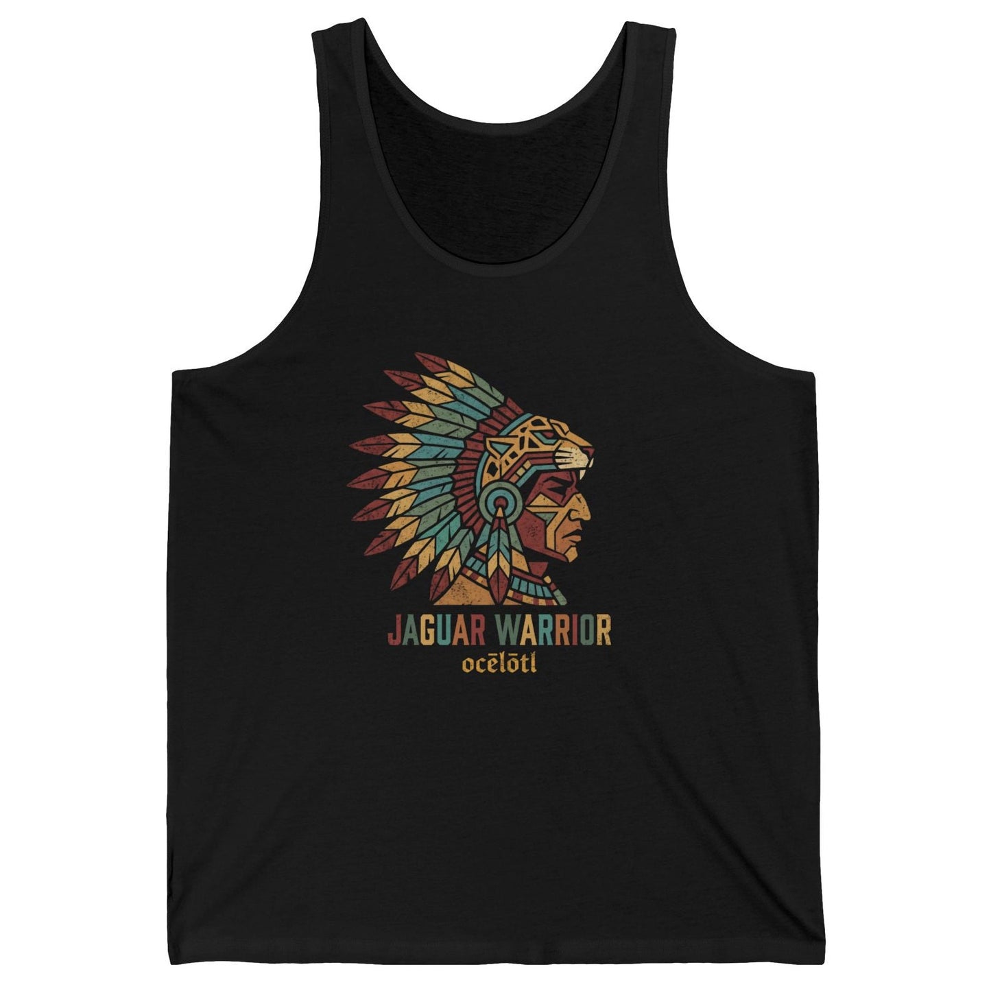 Jaguar Warrior Aztec Tank Top