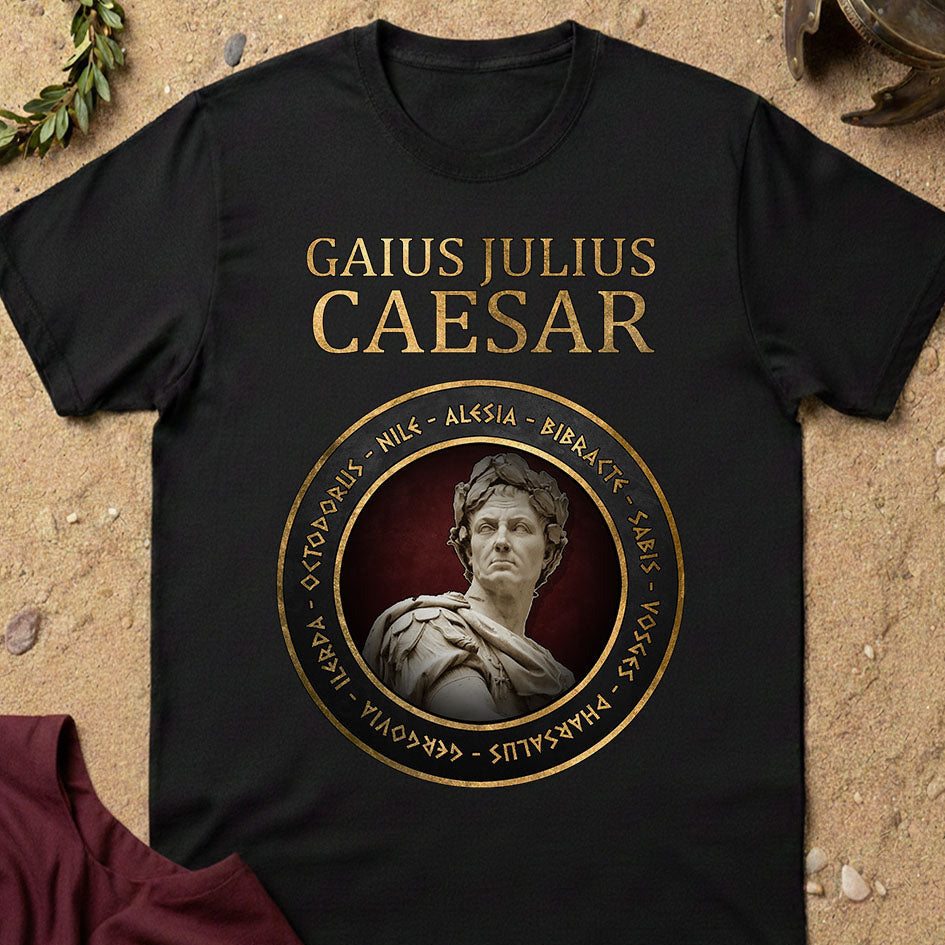 Gaius Julius Caesar - Famous Battles T-Shirt