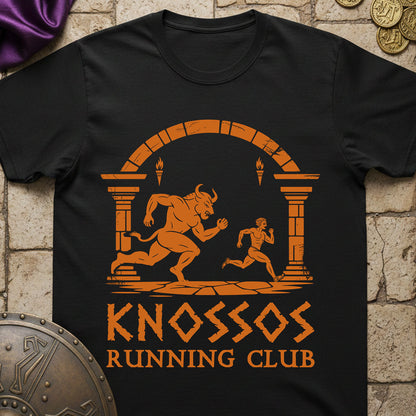 Knossos Running Club - Funny Greek Mythology T-Shirt