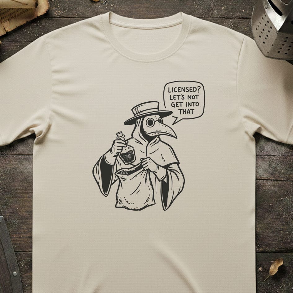 Licensed Plague Doctor T-shirt