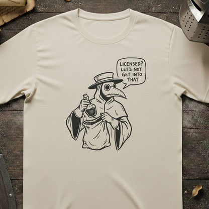 Licensed Plague Doctor T-shirt