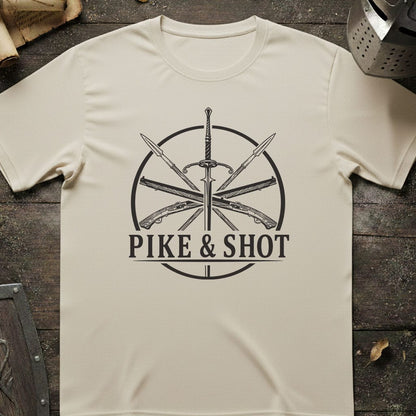 Natural / S Pike and Shot T-Shirt
