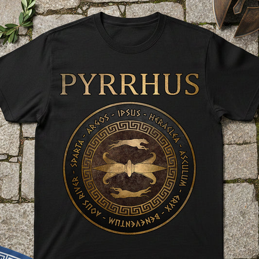 Pyrrhus of Epirus Famous Battles T-Shirt