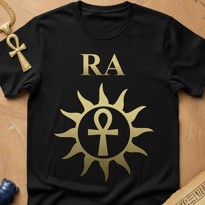 Ra Egyptian Sun God Ankh T-Shirt