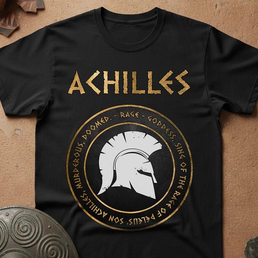 Rage of Achilles - Homer the Iliad T-Shirt