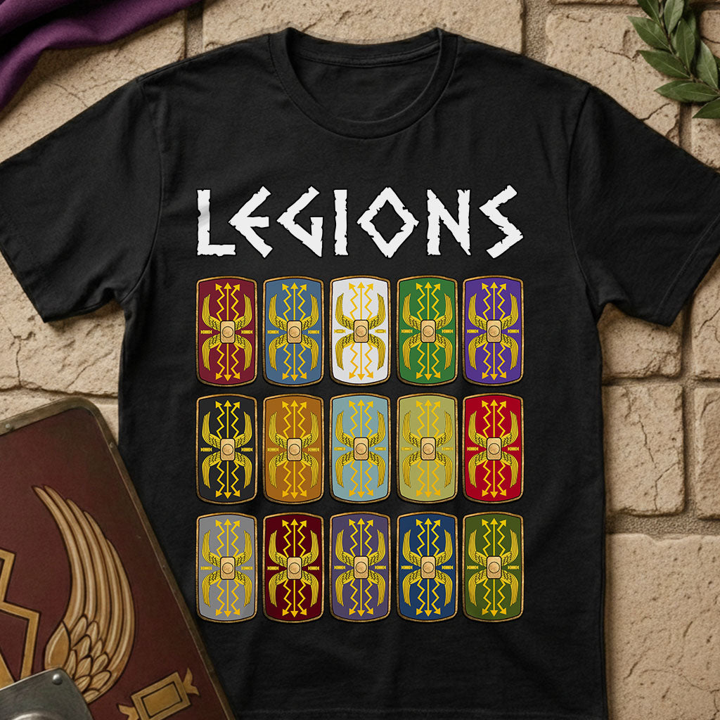 Roman Legions Shields T-Shirt