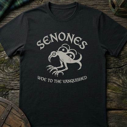Black / S Senones Gallic Tribe T-Shirt